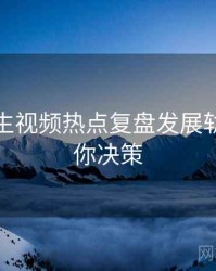 兔子先生视频热点复盘发展轨迹，助你决策